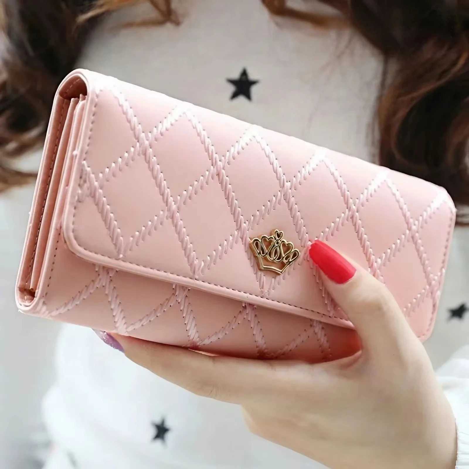 Fashion Zipper Wallets Womens Long Purses Handbags Coin Purse Cards Holder PU Leather Billfold WalletW251120