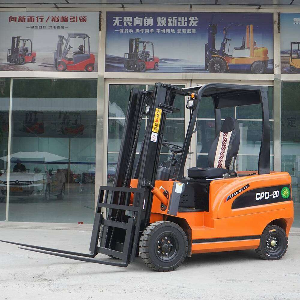 Good Passability Mini Electric Forklift Warehouse Port Use Multifunctional Electric Forklift