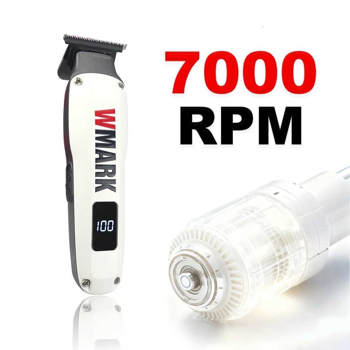 NEW WMARK NG-1205 Hot Selling Professional Hair Clipper Carving Scissors Electric Pusher Hair Cutting Machine Finishing MachineT251120