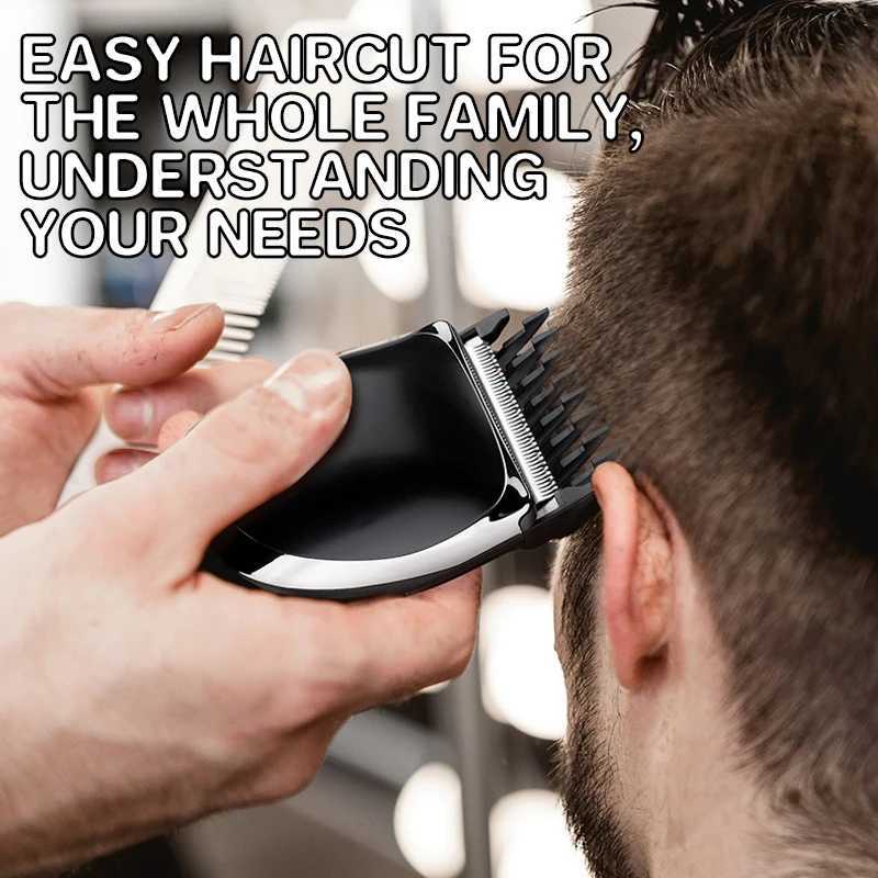 Washable Electric Self Hair Trimmer Self-Cut Haircut Kit Fade Style Clipper For Men Skull Bald Head Shaver Width Cutter BladeT251120