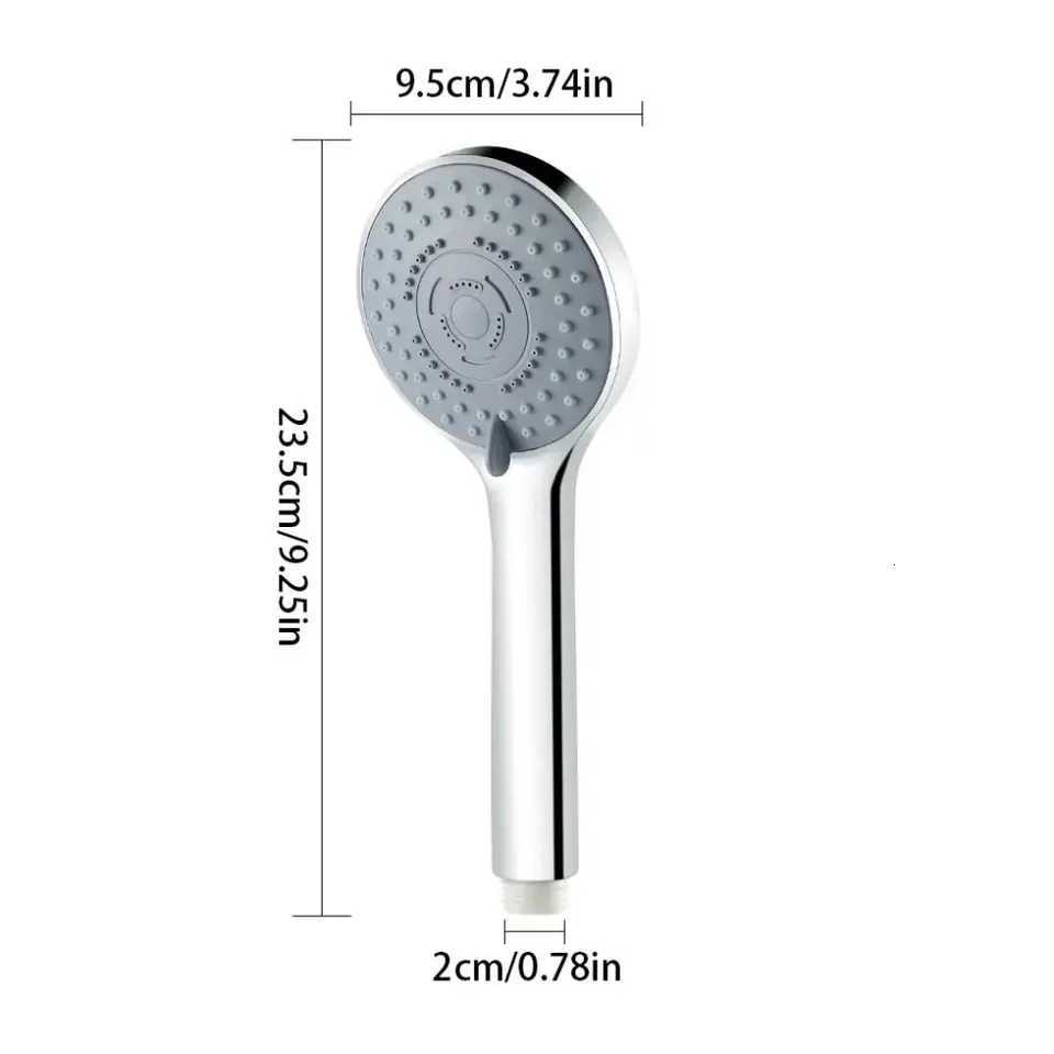 Bathroom Sprayer Shower Jet Shower Head Water Saving Portable Adjustable 5 Modes Spa Shower Bath Head Bathroom AccessoriesM251120