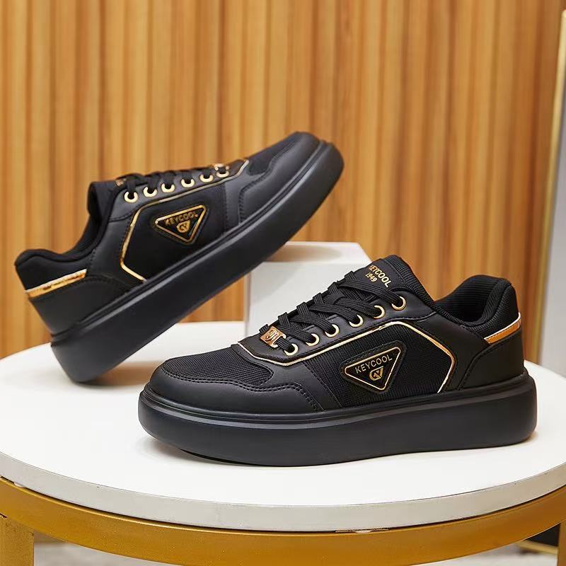 Men New Breathable Versatile White Athleisure Style Trendy Board hot Shoes Beige Free shipping shoes size 39-44