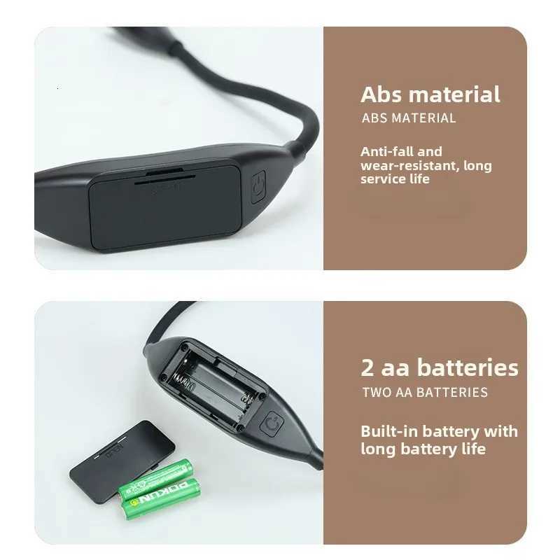 LED Reading Neck Light Battery styles Book Lamp 360 Flexible Reading Book Light Read Neck Lamp Study Reading Night Light M251120