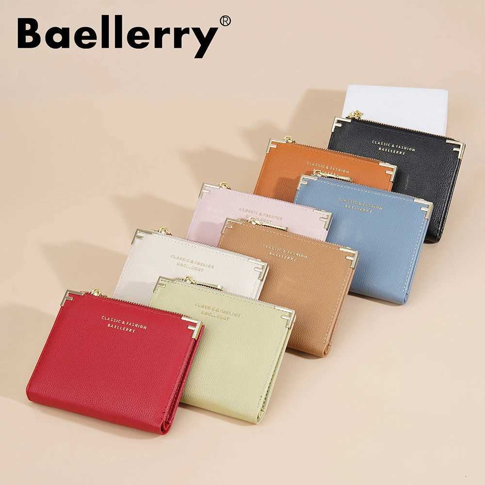 Women Wallet Baellerry Small Zip Around Card Holder Many Card Pockets with Coin Section Fashion AccessoriesW251120