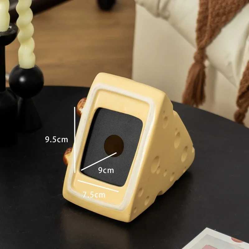 Cream Style Ceramic Tissue Box Cover Cute Tabletop Decor for Living Room Bedside Dressing Creative Toilet Paper Holder C251120