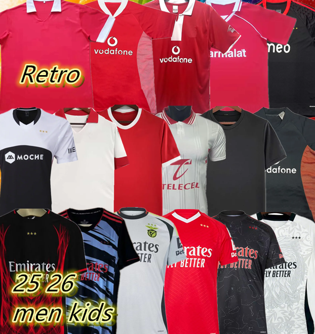 24 25 26 DI MARIA beNfIcAS 94 95 02 03 2013 retro soccer jersey 2024 2025 206 AKTURKOGLU PAVLIDIS KOKCU BESTE AMDOUN FLORENTINO AIMAR CARDOZO men kids kit football shirt