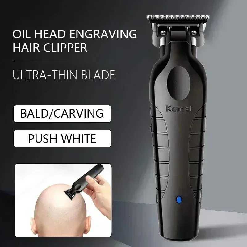 Kemei Hair Clipper Km-2299 Km-1757 Km-TX10 Hair Trimmer Machine Local Cooling Professional Haircut Machine 0 mm Clippers SetT251120