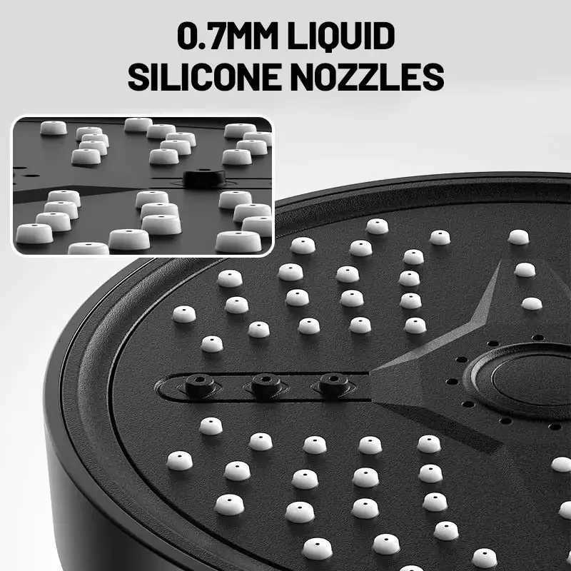 Multi-Functional High Pressure Handheld Shower Head with 5 Spray Modes Water Heater Filter Large Panel Shower NozzleM251120