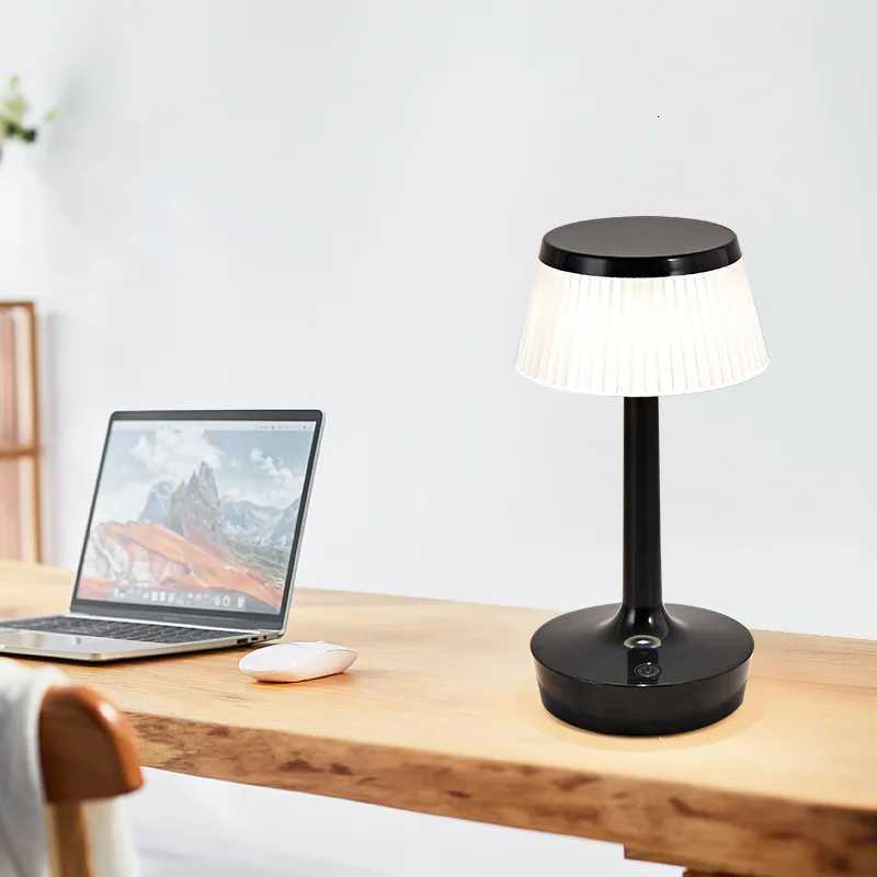 LED Mushroom Table Lamp Rechargeable Study Eye Protection Childrens Night light Bedroom Study Bedside Ambient Projection Light M251120