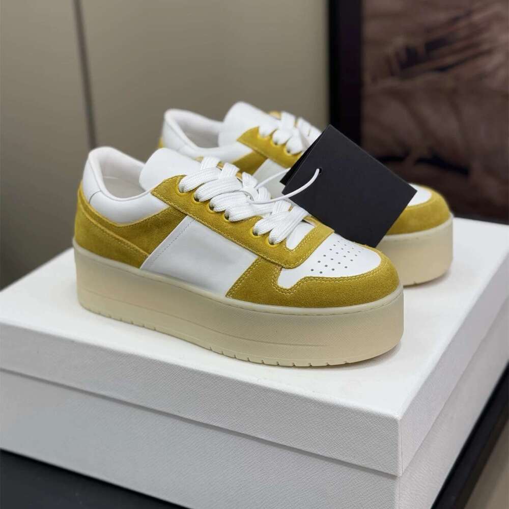 Women Size35-41 Natural Cow Suede Sneakers Flat Platform Sports Leisure Flats Round Toe Designer Shoes atillas De Mujer