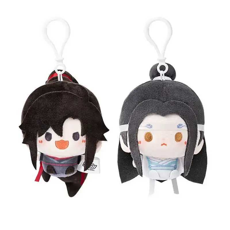 Mo Dao Zu Shi Lan Wangji Wei Wuxian Plush Keychain Doll Stuffed Toy MDZS Grandmaster of Demonic Cultivation Figure Pendant 8cm G251120