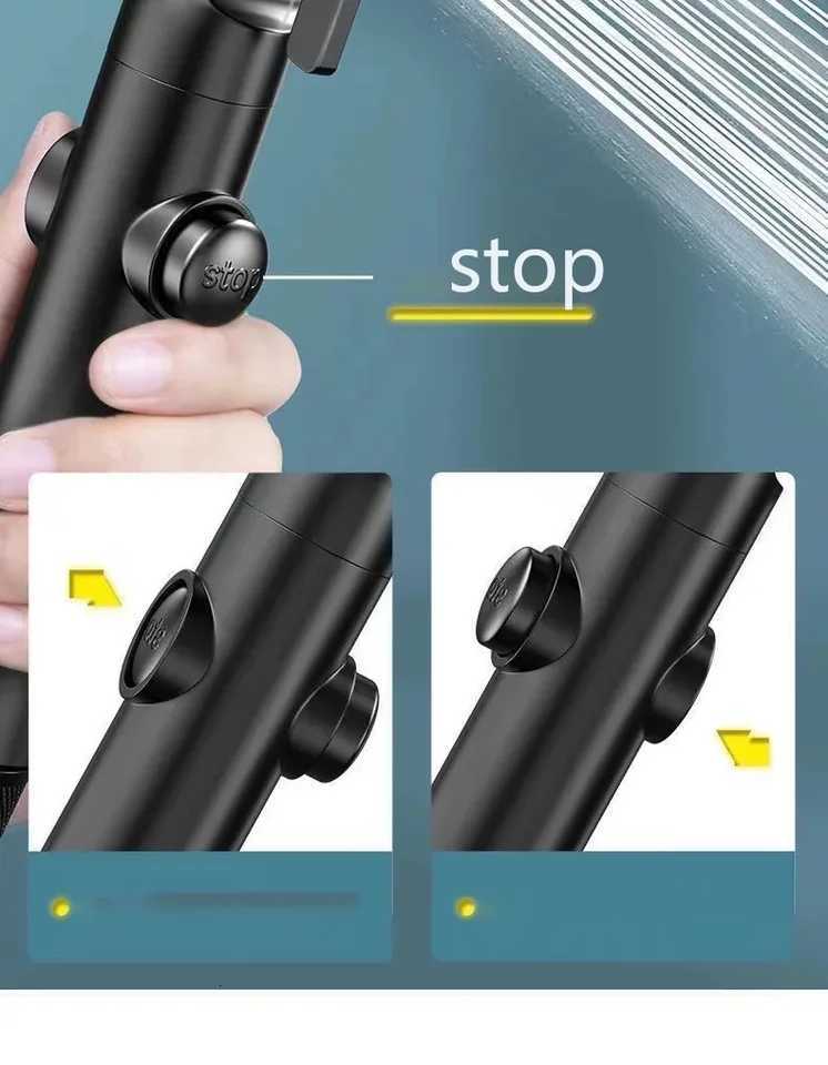 Five-speed Multifunctional Shower Supercharged Shower Head Bathroom Household Water Heater Shower Hand ShowerheadM251120