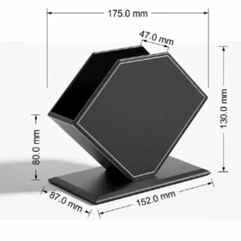 Creative Diamond Shape Leather Restaurant Square Tissue Box Napkin Paper Box Square Towel Hotel C251120