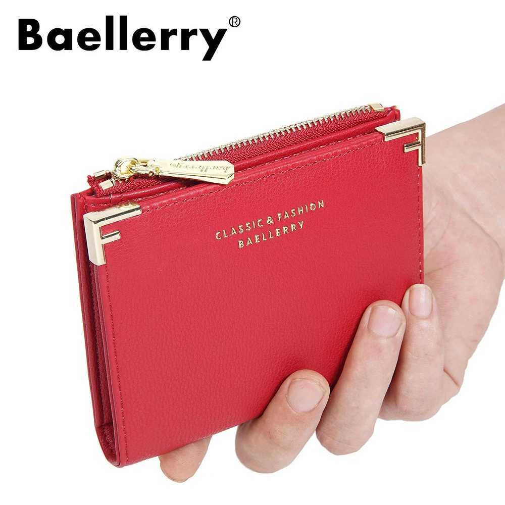 Women Wallet Baellerry Small Zip Around Card Holder Many Card Pockets with Coin Section Fashion AccessoriesW251120