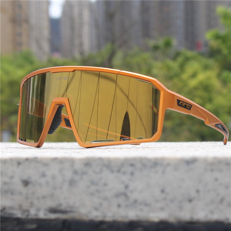 NRC Windbreaking Cycling Glasses Myopia Men and Women Outdoor Sports Mountain Bike Windproof Color Changing Sunglasses Fishing