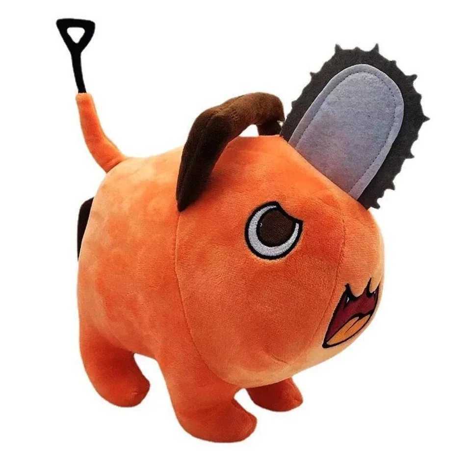 25/40cm Anime Chainsaw Man Dolls Plush Toy Cartoon Pochita Orange Dog Pillow Stuffed Soft Toy for Kids Birthday Gift G251120