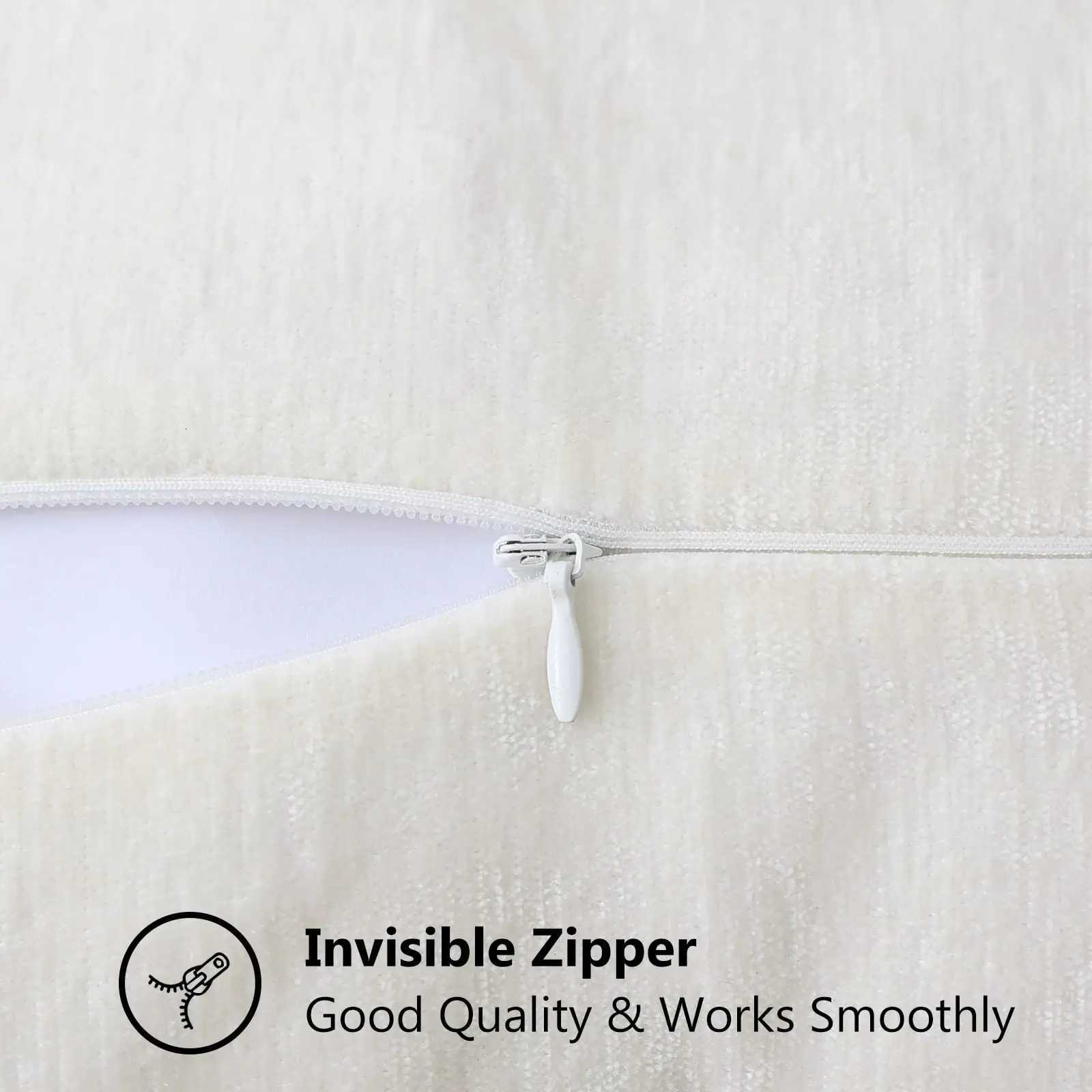 Pillow Case Homaxy Soft Chenille Throw Covers Decorative Covers 18x18 Home Luxury Sofa Covers Set of 1 Living Room C251120