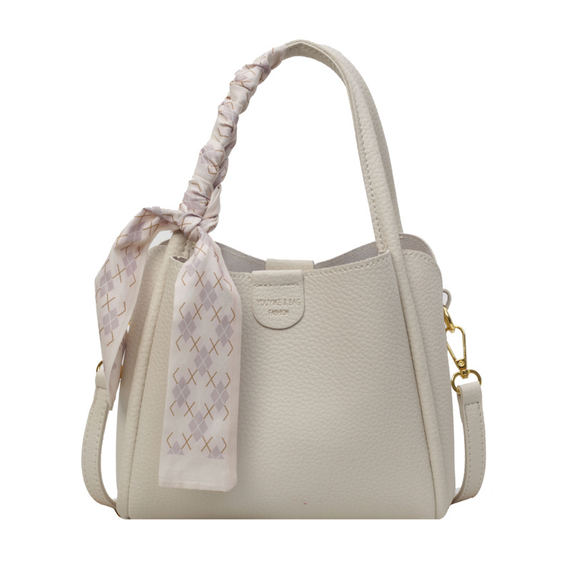 Stylish Soft Leather Ladies' Vegetable Basket Bag - Versatile Crossbody & Shoulder Messenger Purse