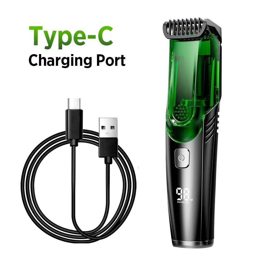 New Electric Hair Clipper LCD Display Hair Trimmer Hair Cutting Barber Machine Beard Cutting Machine for Salon Mens ShaverT251120