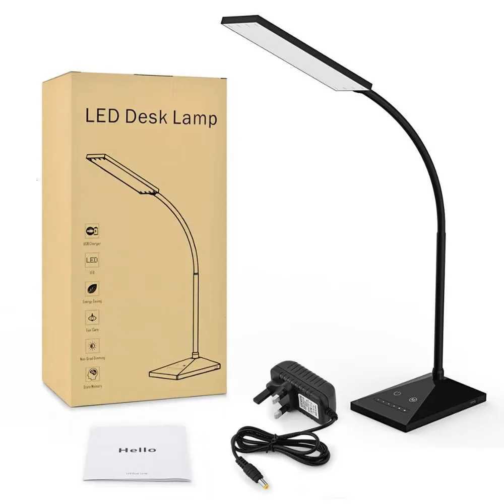 12W 72LED Desk Lamp Flexible Touch Sensor LED Reading Dimmable Lamp Night Light M251120