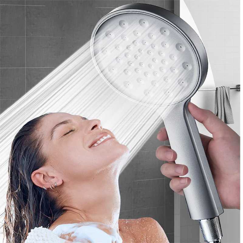 Pressurized Large Panel Powerful Water Shower Head Household Universal Bathroom Shower SetM251120