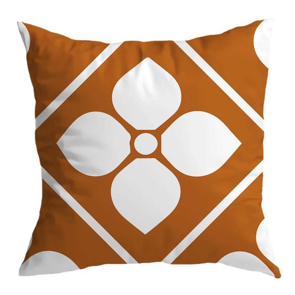Pillow Case Retro geometric patterns throw covers with digital printing of short plush fabric Car-shaped sofa cushion Home decor C251120