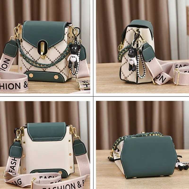 Wens Bag Chain Leather Diamd Latt Daily Cmuter Crossbody Bag For Wen Shoder Bag Shopping Y251120