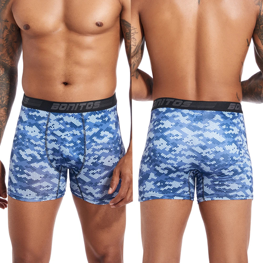 5 pieces of boxer mens underwear breathable shorts polyester highquality luggage 250417