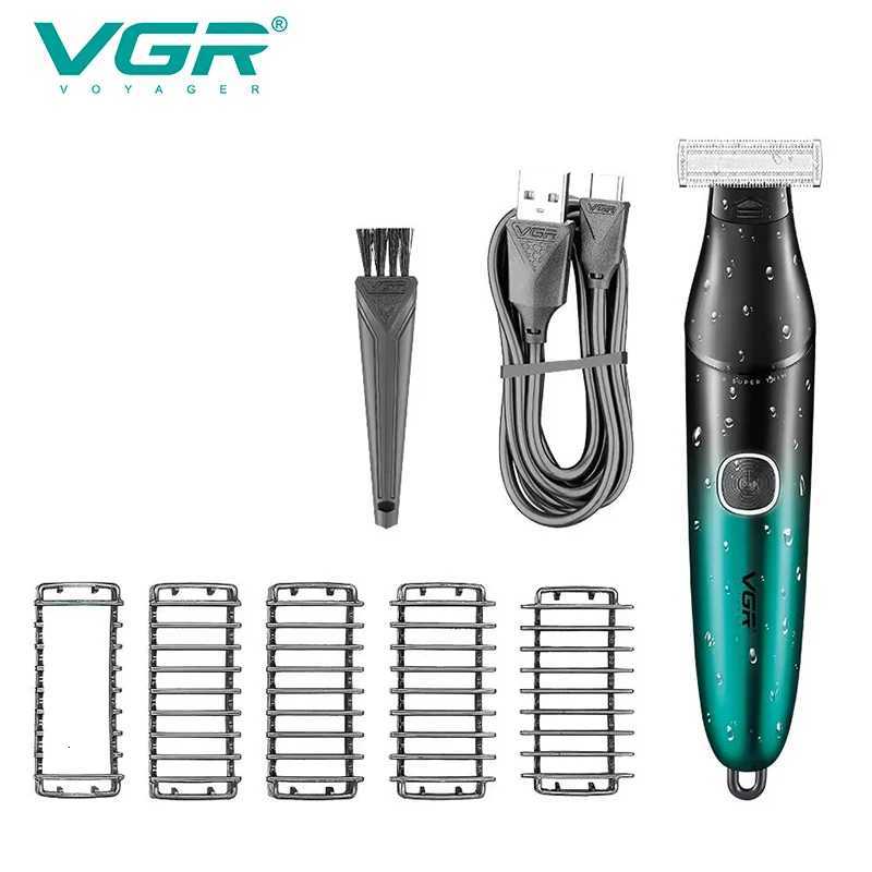VGR new hair remover gradient color body full body shaving machine mens shaver armpit hair private area shaving V-339T251120