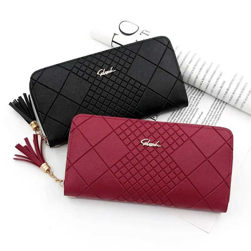 Women Wallet Zipper PU Leather Coin Purse Card Holder Long Clutch Wallet Large Capacity Lady Phone Pouch HandBags Money PocketW251120