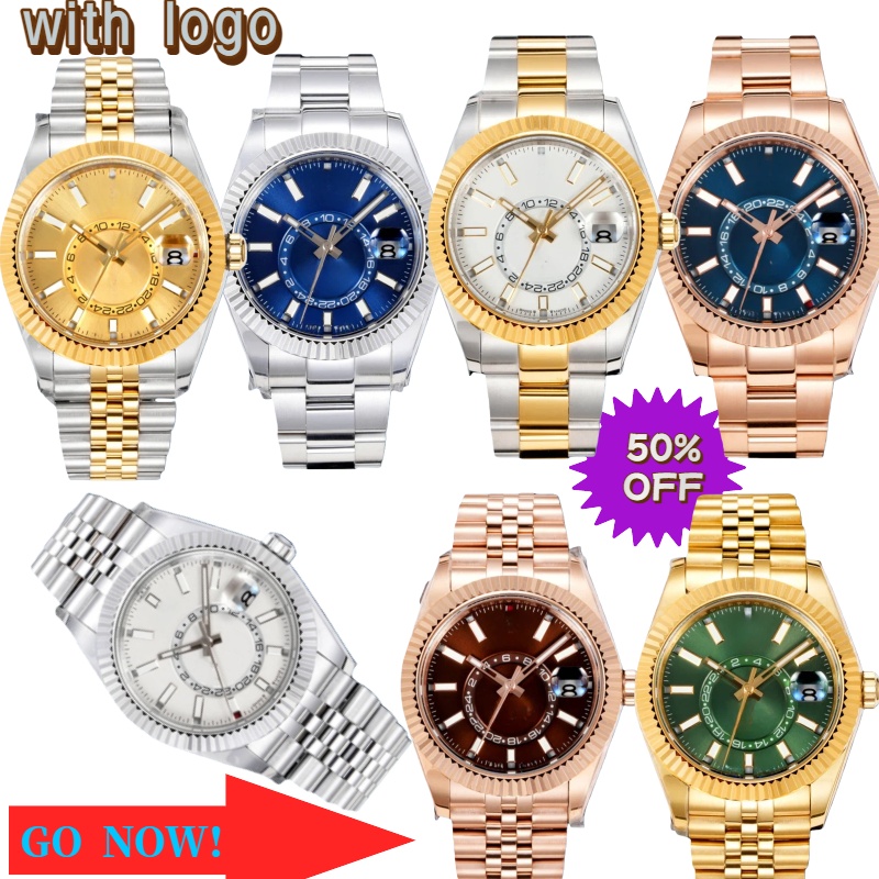 watch mens watch aaa watches men luxury watch Designer watches Movement fully automatic mechanical stainless steel wrist sapphire glass 41mm watch with logo