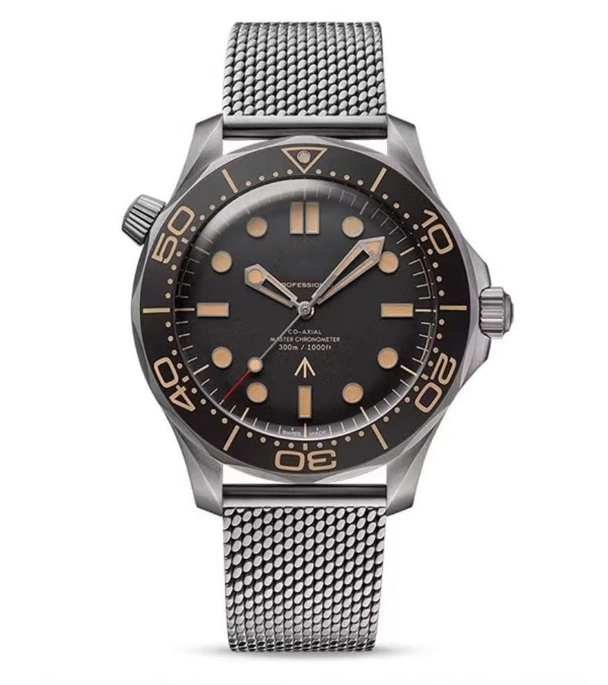 Swiss watch - Hydroline series - 300-meter water-resistant automatic mechanical luminous men's sports wristwatch - Ideal gift for your boyfriend