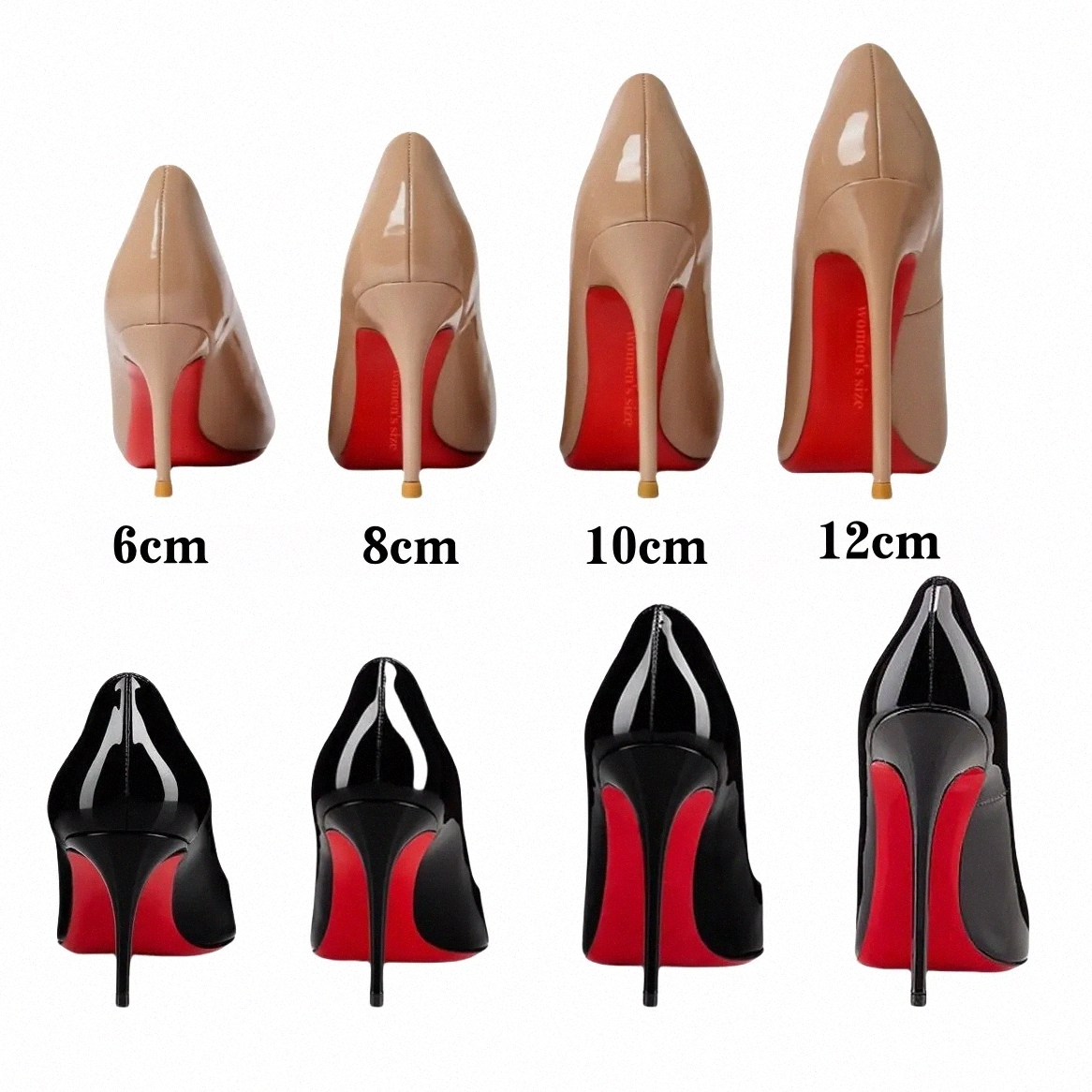 Designers High Heel Red Womens Luxurys Pump Platform Peep-toes Sandals Red Dress Shoes Sexy Pointed Toe 6cm 8cm 10cm 12cm 35-44 e4WD#