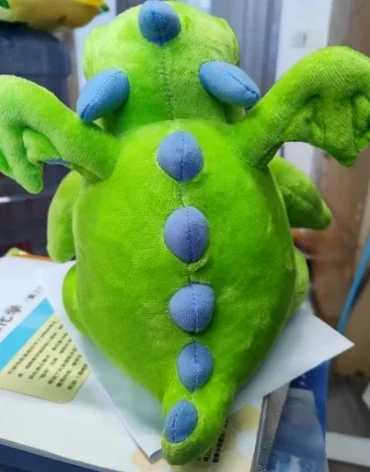 Stuffed 25cm GAME Clash of Clans Baby Dragon Clash Royale Log Doll Plush Pillow - A Perfect Gift for Friends G251120