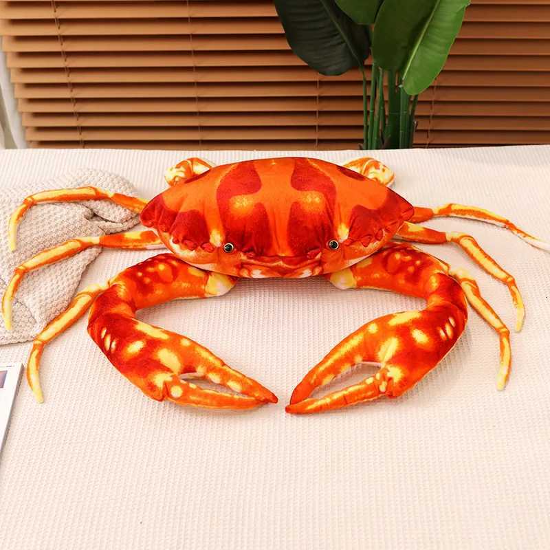 Simulation Crab Plush Toy Soft Cartoon Creative Crab Stuffed Animal Doll Home Decoration Toys Sofa Pillow Boys Birthday GiftW251120 - view 7