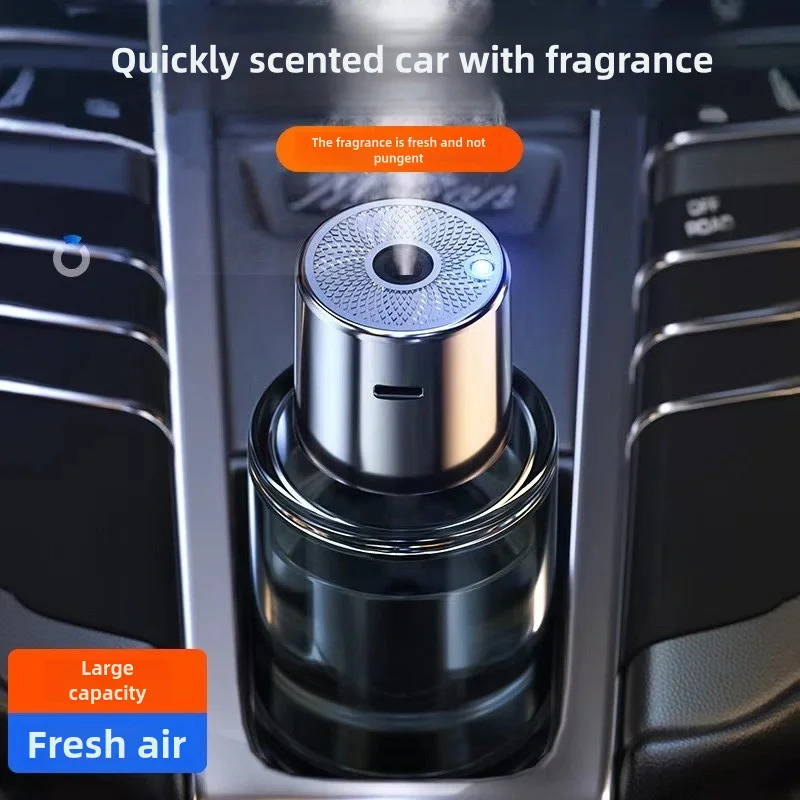 Car aroma machine ornament spray smart fragrance instrument automatic humidifier perfume balm air long-lasting light frag 250418