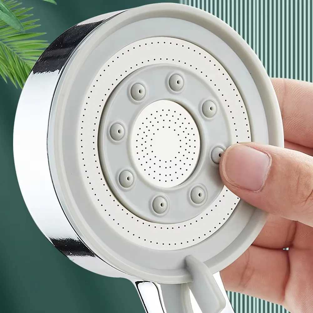 5 Speed Adjustment Bathroom Shower Head High Pressure Water Saving Nozzle Massage Portable Shower for Bathroom AccessoriesM251120