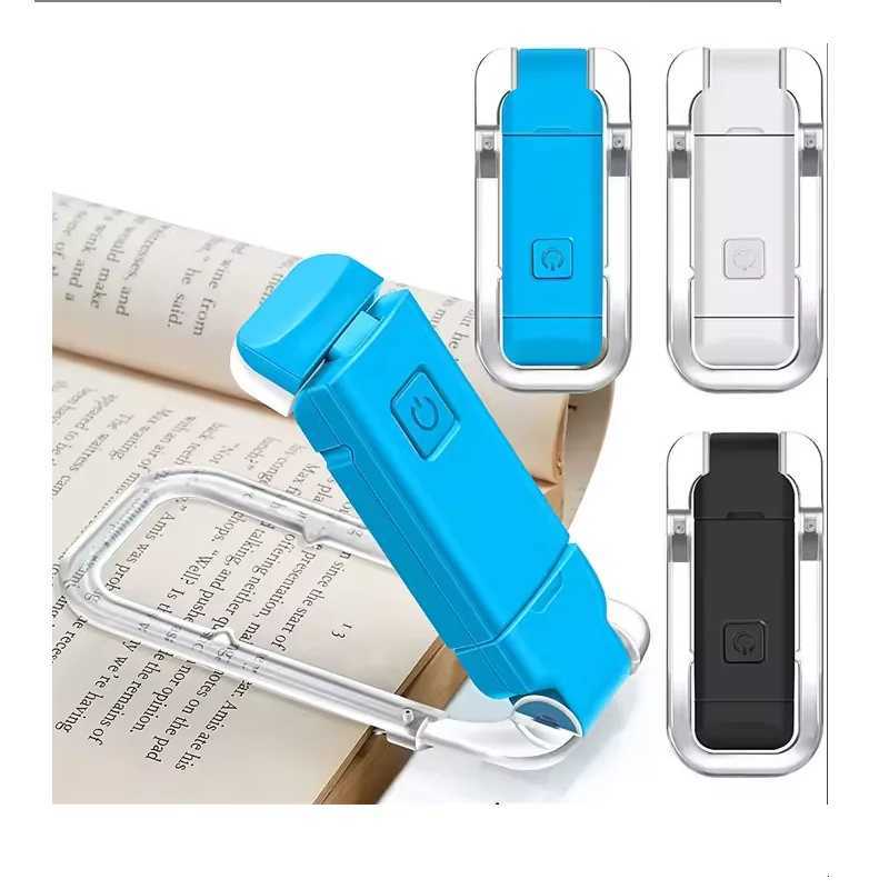 USB Rechargeable LED Bookmark Book Lamp Flexible Bright Clip On Mini Kids LED Reading Book light Reading Lamp Mini Night Light M251120