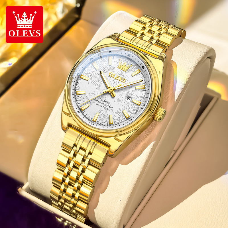OLEVS Designer Ladies' Elegant And Fashionable Calendar Outdoor Casual Sexy Waterproof Quartz Women's Watch Luxury Watch Free Delivery Whole