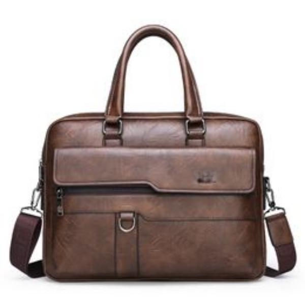 25 Hot Selling England style business briefcase waterproof large capacity PU leather men's handbag K001