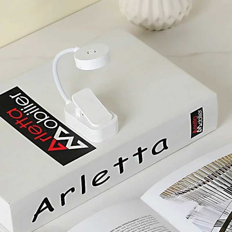 Portable LED Book Lamp Reading Small Table Lamps Eye Protection 3 Colors for Bedroom Study Bedside Student Book clip Night Light M251120