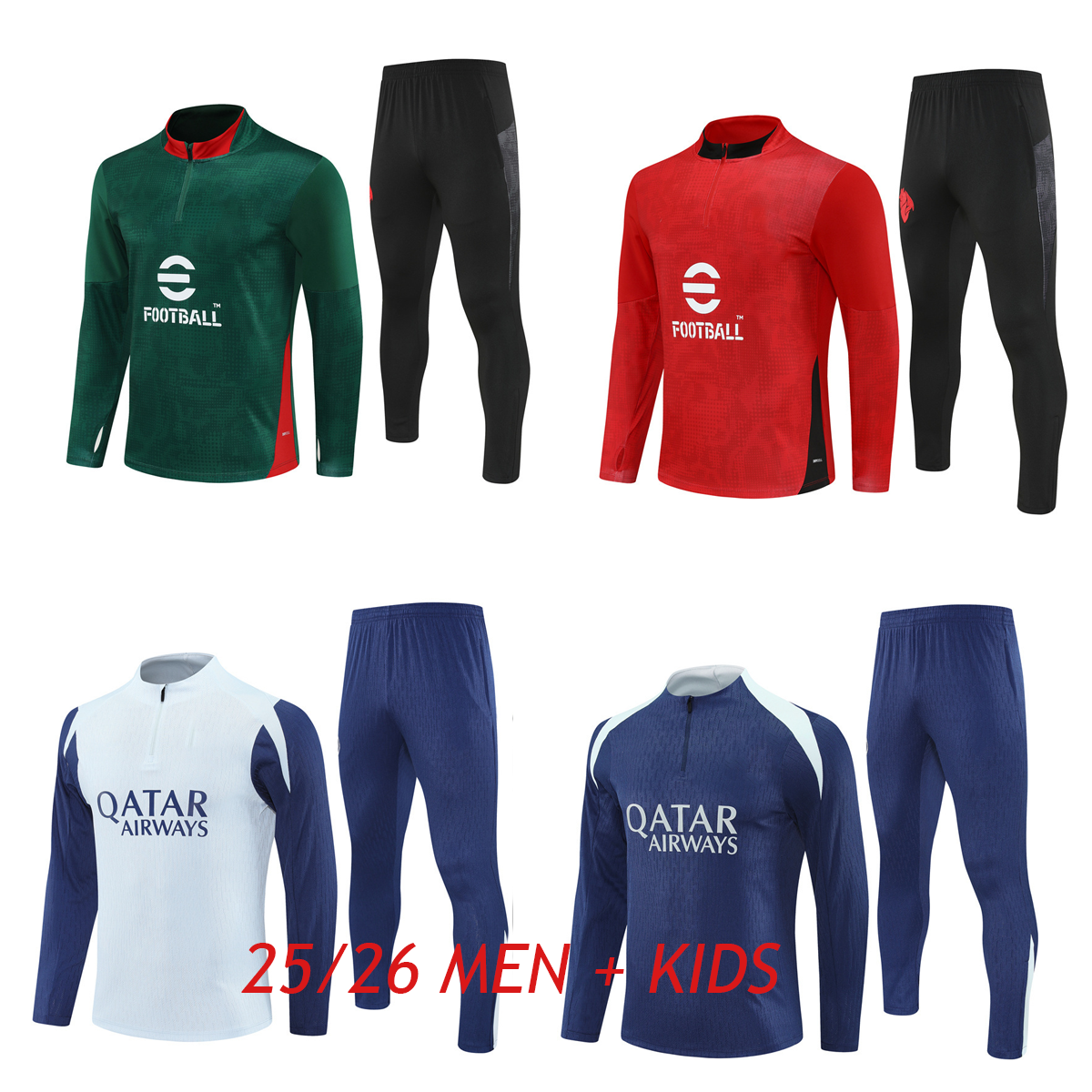 MillanS soccer tracksuit LAUTARO football tracksuit GAGLIARDINI Men Kids Kit