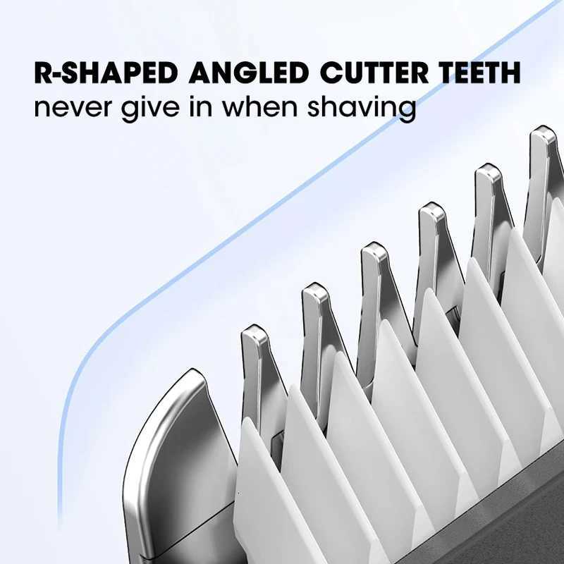 Unicorn NEW Body Hair Trimmer Skin Safe Trimmer Ceramic Blade IPX6 Waterproof 5 Gears Speeds Zero Gap For Men Ball ShaverT251120