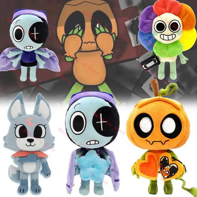 New Dandys World Astro Star Pillow Plush Dandys World Gourdy Eclipse Plushie Cute Cartoon Ribecca Stuffed Toy Christmas GiftW251120