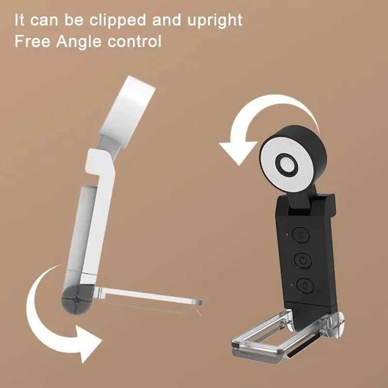 LED Reading Book Lamp Portable Book Clip Night Lights Bedroom Eye Protect Charging Dimmable Clip 360 Flip Led Book Lamps M251120