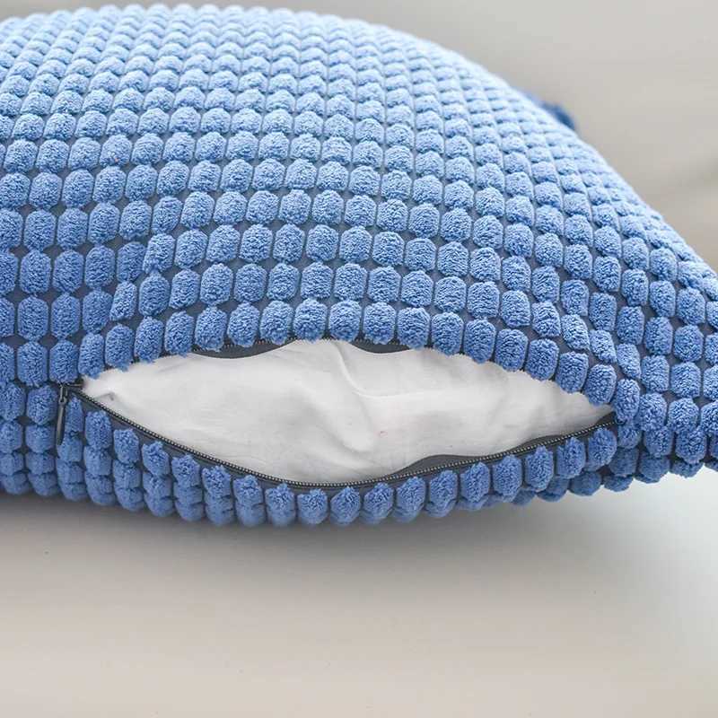 Pillow Case 1PCS Corduroy Nordic Throw Corn Kernel Sofa Cushion Cover - Soft Textured case for Home Decor C251120