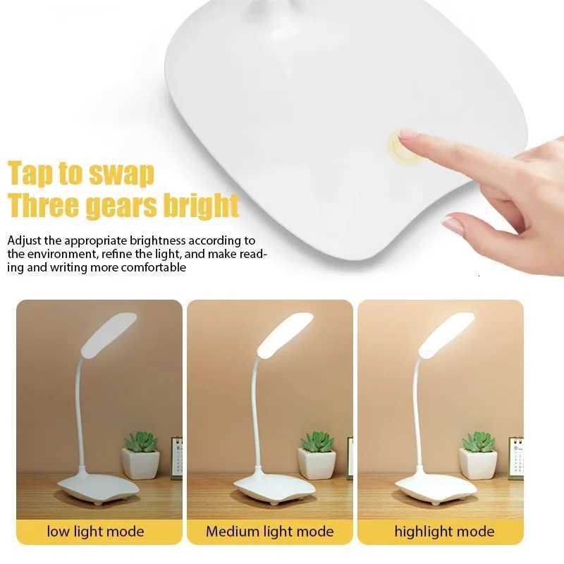 Home Students Adjustable LED Book Light With Goosenecks Clip 7 LEDs Flexible Night Reading Desk Lamp Table Read Night Light M251120