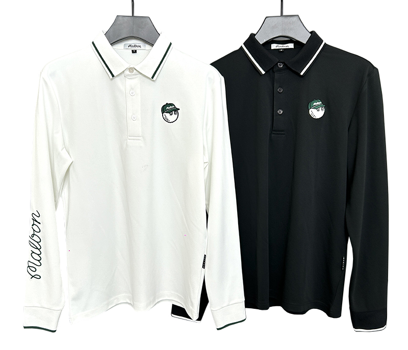 Golf Clothing Autumn/Winter New Product Men's Outdoor Quick Drying Sports Shirt Breathable Length Sleeve T-shirt Casual Half High Collar Pullover Men's Versatile Top