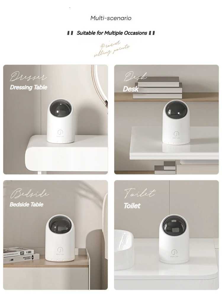 Luxury smart office desktop sensor trash can suitable for home office bedroom bathroom cute mini desktop trash can C251120