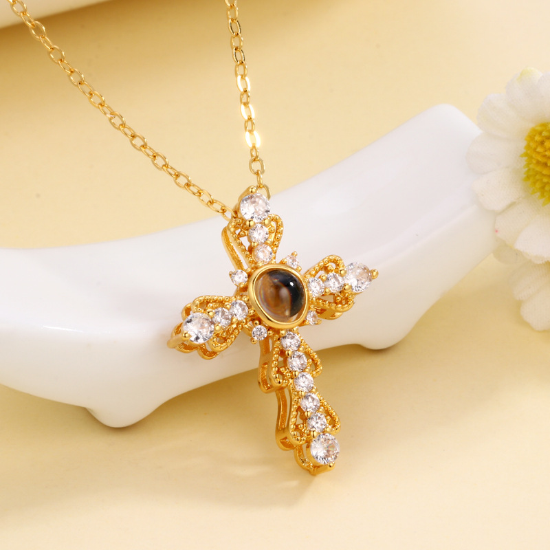 Alloy Sun Necklace moissanite chain designer necklace designer necklace for woman jewelry diamond chain luxury jewelry women designerchain for mens wo - view 7